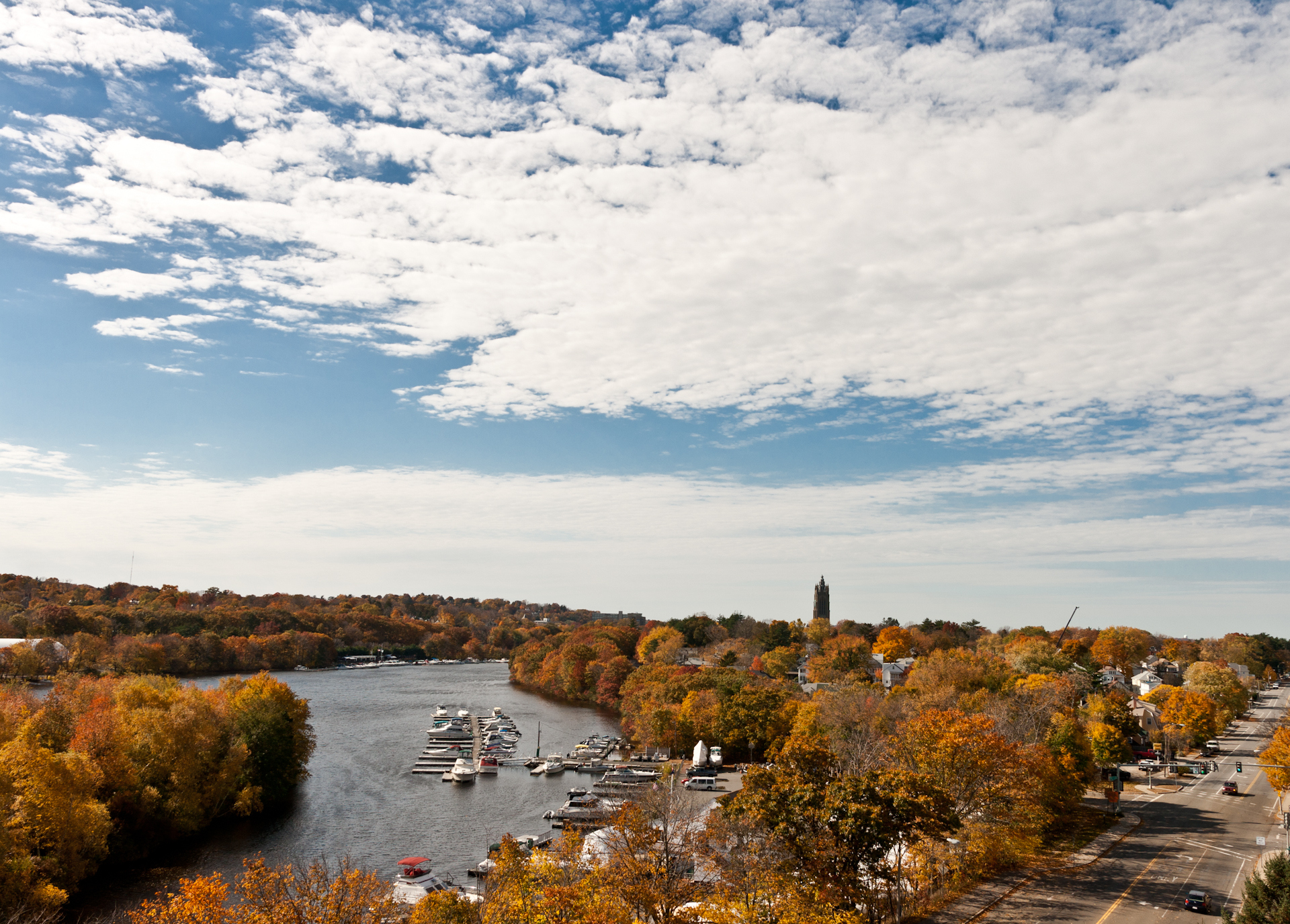 Panoramic Image of Watertown, MA